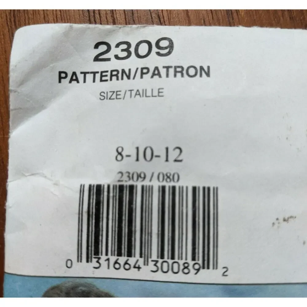 UNCUT Vogue Size 8-10-12 Anne Klein  Pattern 2309
